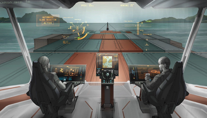 Rolls Royce Buque De Cargas Por Control Remoto fig 2
